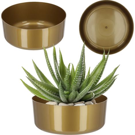 Housse de pot de fleurs, design durable, compatibilité avec les plantes d'intérieur, Kaki foncé, Petit-b (1/2)