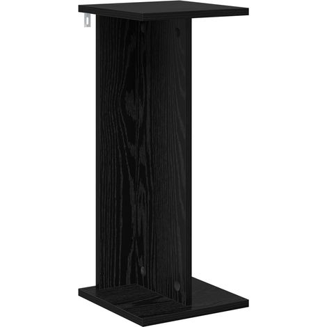 Maison Exclusive - Supporto per piante Rovere Nero 25 x 25,5 x 60,5 cm (1/5)
