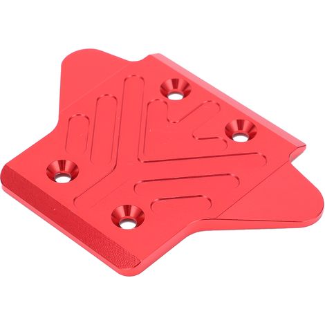 Heckplatte aus Aluminiumlegierung für ARRMA KRATON 6S 1/8 RC-Car, rote Schutzhülle (1/5)