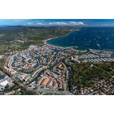 Tableau sur toile French Riviera 65x97 cm - Impression sur Toile Murale Décorative - Image imprimée en HD sur Toile - Toile sur Châssis en Bois FSC - Fabriqué en France (1/4)