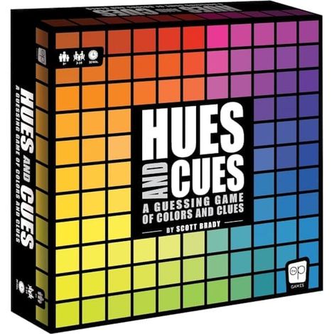 USAopoly Teintes et indices Jeu de devinettes Durée de partie : 30 minutes (1/5)