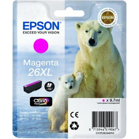 Epson 26xl c13t26334012 tinta original magenta (1/5)
