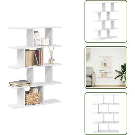 Étagère cube murale 12 compartiments blanc bois d'ingénierie - Étagère Cube Murale - Étagères Cubes Murales - Étagère Cube Flottante - Étagère Murale Cube (1/5)