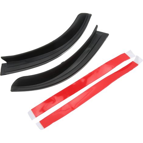 Gouttière pare-pluie ABS anti-usure pour Jeep Wrangler JL 2018-2021, déflecteur d'eau noir, kit de rechange de protection de toit (1/5)