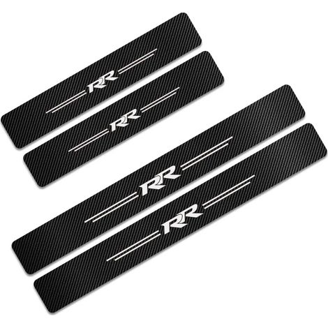 (Pour RR) 4 autocollants de protection de seuil de porte pour Honda City,Odyssey,CRV,Legend,Jazz,RR,VTi,Si - Accessoires de décoration automobile (1/3)