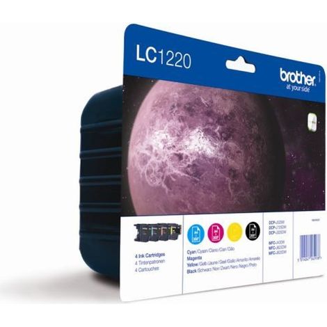 BROTHER Pack cartuchos Negro, Cian, Magenta y AmarilloDCPJ725DW/J925DW/J430W,