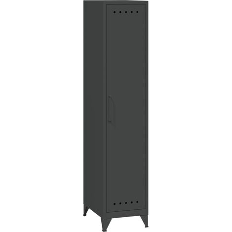 BISLEY Fern Locker Garderobenschrank Anthrazitgrau (1/5)