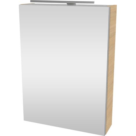 FACKELMANN SBC Spiegelschrank 50 Sandeiche - Linksanschlag (1/5)