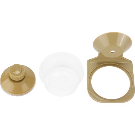 Bol de nourriture suspendu bassins simples et doubles type d'eau potable pour serpents lézards grenouilles à cornes autres petits bassins suspendus pour reptiles (1/5)