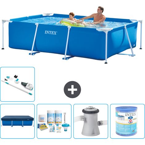 Intex Piscine Tubulaire Rectangulaire - 260x160x65 cm - 6-pièces  S30080 (1/5)
