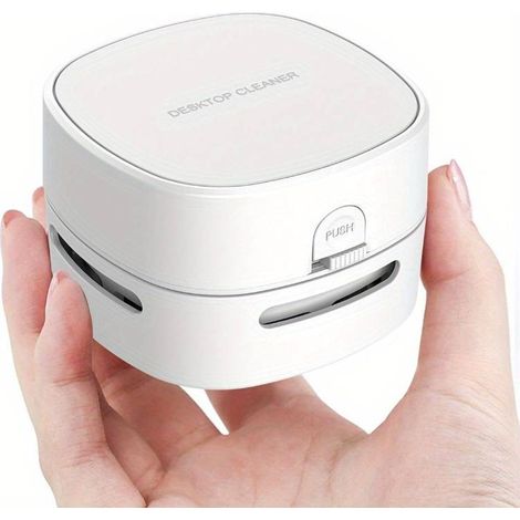 Mini aspirateur portable sans fil : Gardez votre bureau propre et sans poussière 