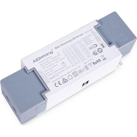 Driver LED dimmable par DALI, PUSH, 1/0-10V - Courant multiple (1/5)