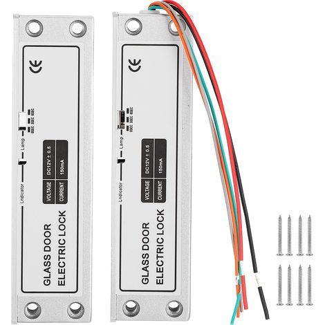 Installation de Surface de mortaise de serrure de porte de boulon électrique DC12V pour le système de contrôle d'accès de sécurité