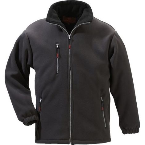 Veste angara micropolaire 450grs grise taille l