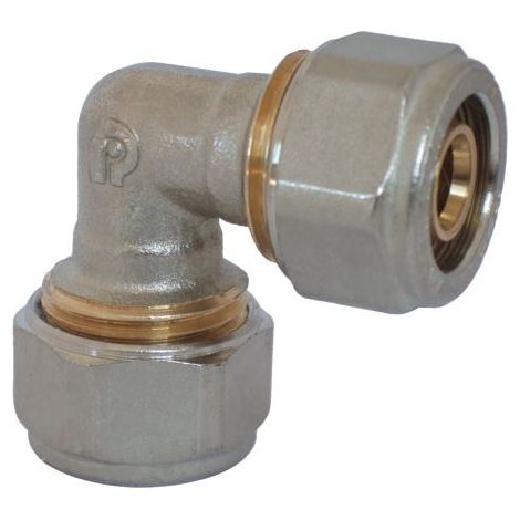 Raccordo curvo gomito doppio 20 X 20 mm rinaldi e pettinaroli