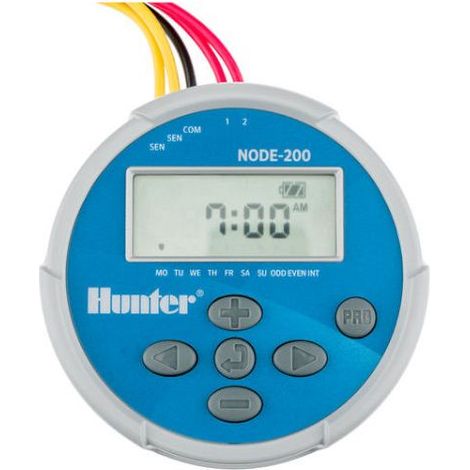 Centralina di Irrigazione a batteria HUNTER NODE-200 da pozzetto a 2 stazioni (1/3)