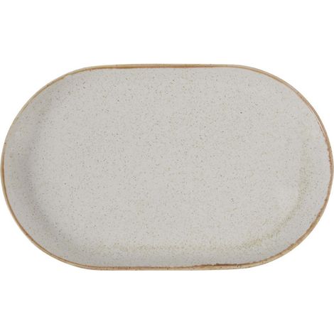 Plat ovale sable - 300x150mm - Finedine (1/5)