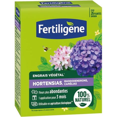 Engrais Hortensias Rhododendrons Camélias Uab 650g /nc - Fertiligene