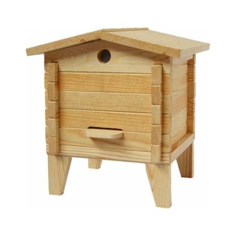 Ruche Classique 37 cm en bois 5 cadres