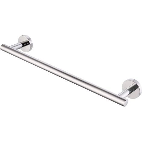 Porte Serviette Salle de Bain Mural 40 CM, Porte-Serviette Douche Acier Inoxydable SUS304 Support Poli (1/5)