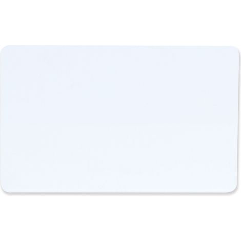 Plaque de signalisation Walraven IKS-2000 en PVC 86x54x1, résistante aux rayures, lavable, blanche