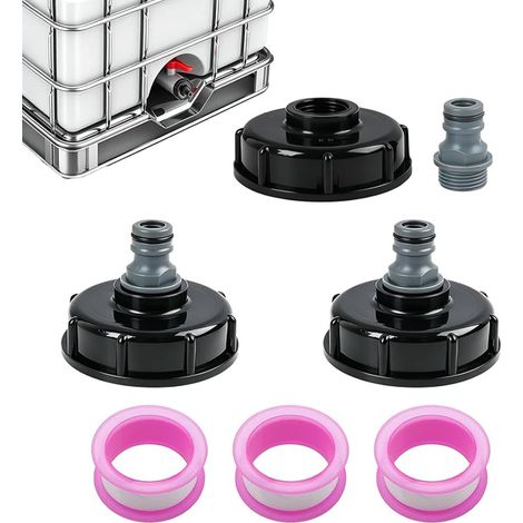 S60x6 IBC Tank Fitting Cap 1000 Litres Tank (1/5)