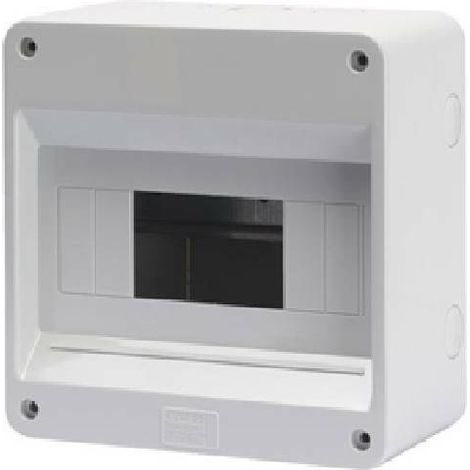 GW40026 Centralita preparada para alojamiento de bornes de 8 módulos IP40 (1/2)