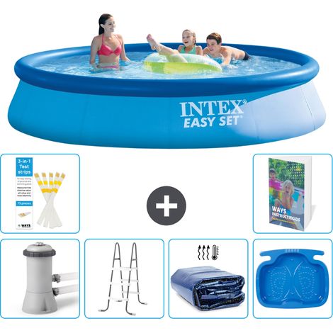 Easy Set Pool Rund - 396x84 cm - 7-teilig S318 (1/5)