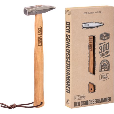 PICARD EST 1857 Schlosserhammer 300g in Geschenkverpackung (1/5)