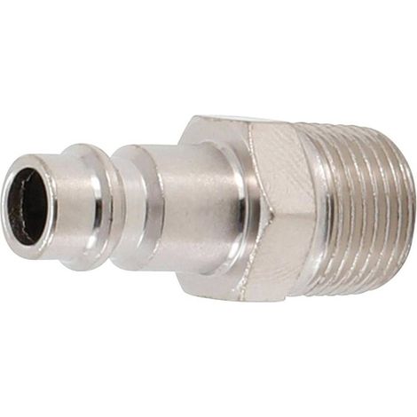 Raccord Rapide Air Comprimé 10 mm (3/8) - Filet Extérieur - Connexion Rapide et Étanche - D-Work (1/5)