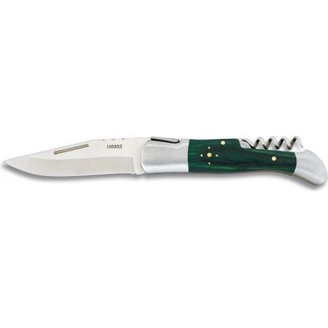 Coltello pieghevole Laguiole laguiole 10 cm acciaio inox cavatappi