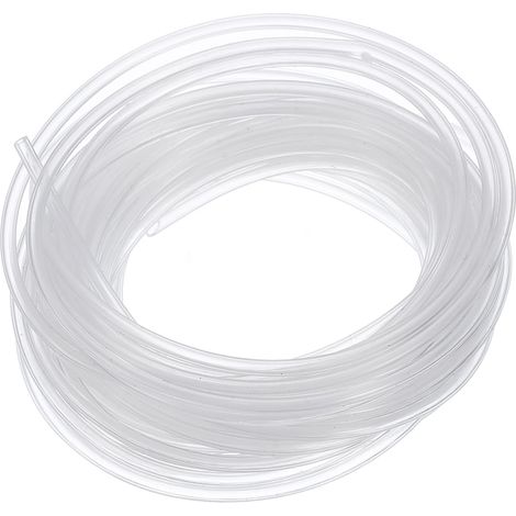 Tuyau en Silicone, 0,8 mm ID x 1,9 mm OD - 16,4 pieds de Long Flexible en Silicone, Tuyau Transparent Résistant aux Hautes Températures. (1/5)