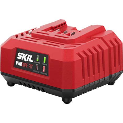 El cargador estándar SKIL 3122AA para baterías de litio de 20 V