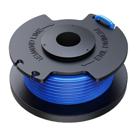 Le set R1+0 Bleu convient aux bobines Ryobi AC14RL3A/capuchons de bobine AC14HCA, bobines de battage d'herbe. (1/5)
