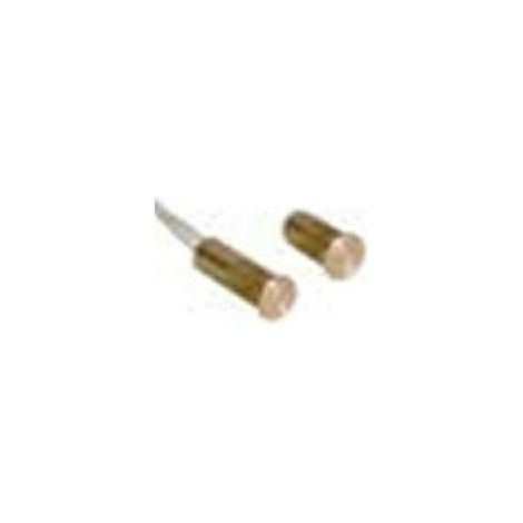 Contatto Magnetico Ottone - Cavo 30cm Dfm Csa314 Accessori Antifurto Allarme