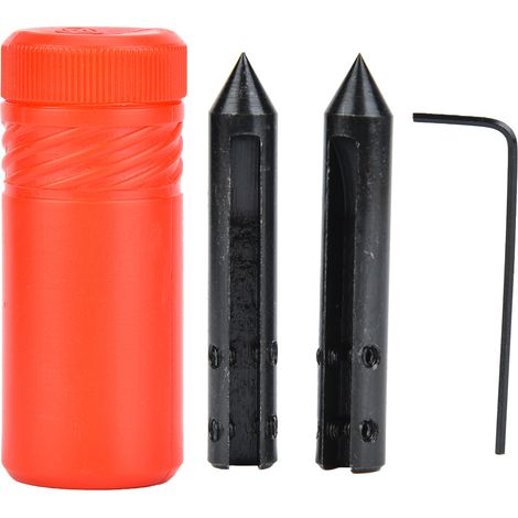 Center Line Gauge - Alloy Steel - For 4 In 6 In 8 In Calipers - Scribing And Center Finding - Set Of 2 With Wrench (1/5)