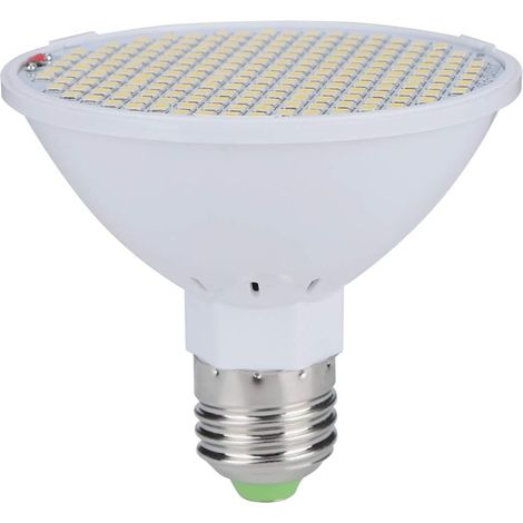 E27 8W LED Horticultural Light, 1957LM 200 LED Plant Growth Bulb Full Spectrum with 120° Beam Angle, Grow Light Can Work at -20 (1/5)