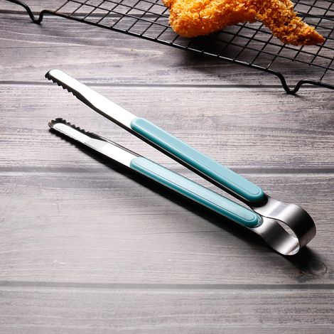 Pince À Barbecue - Acier Inoxydable - 25,5 cm - Pour Viande Légumes Et Poisson En Extérieur - 1 Pièce (1/3)