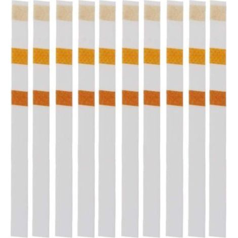 50 cartine 3 in 1 per il test dell'acqua di piscine e sorgenti termali, con test multifunzionali per pH, cloro, alcalinità, bromo e durezza dell'acqua in bottiglia.