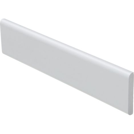 Primo Abdeckleiste 250 cm 55 x 9 mm weiß selbstklebend Sockelleiste