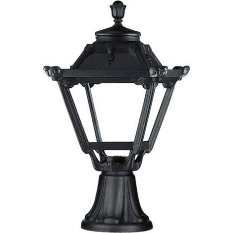 Bollard classic INDURA MINI 4 IP55 E27 42W 480mm Nero