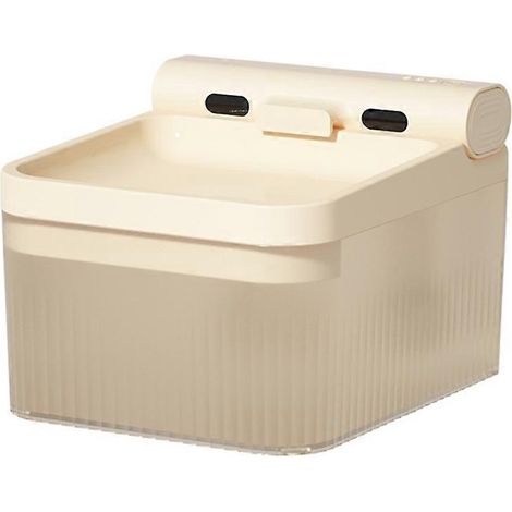 Automatischer Trinkbrunnen für Katzen und Hunde, dreifach gefilterter Wasserspender für Hunde, induktionsgesteuerte Wasserausgabe, geräuschloser Katzentrinkbrunnen (1/5)