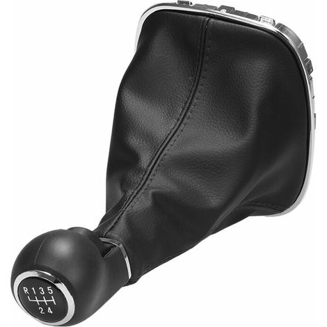 Funda protectora para pomo de cambio de marchas manual de 5 velocidades para Opel Corsa D a prueba de polvo (1/5)