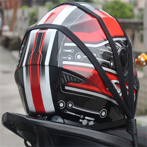 Sangles à bagages pour casque de moto, élastique universel pour véhicule électrique tout-terrain, corde pour réservoir de carburant (pas d'échantillon disponible, en cours de développement) (exclusivi (1/5)