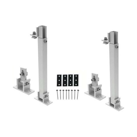 Halterung Aufständerung für Photovoltaik PV Solarmodul Flachdach verstellbar