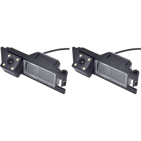 2x HD 4LED Rückfahrkamera für Opel Astra HJ, Corsa, Meriva, Zafira, Insignia, FIAT, Buick Regal (1/5)