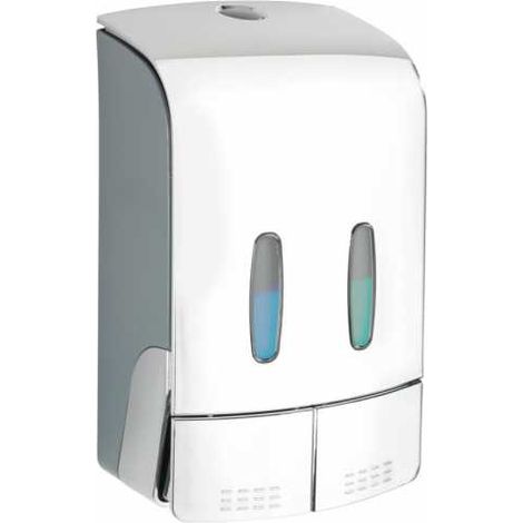 Wenko TARTAS distributore di sapone bianco 960 ml (1/5)