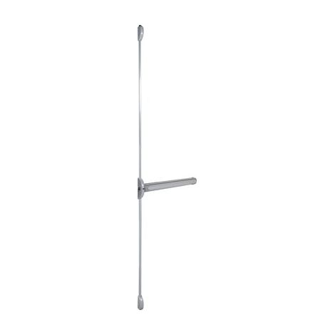 Serrure anti-panique push EXEM 3 points argent vertical (1/2)