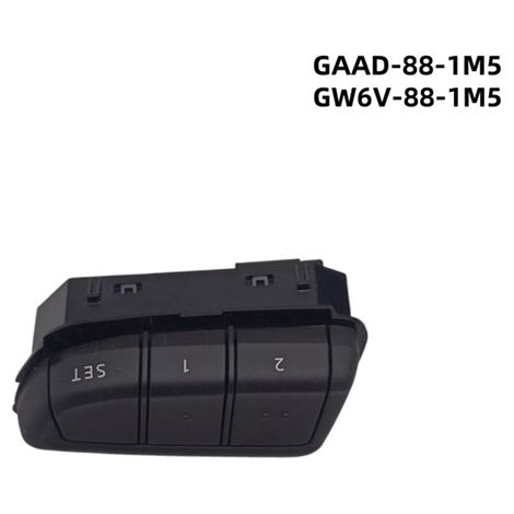 1 color: Black Material: ABS GAAD-88-1M5 GW6V-88-1M5 Car Seat (1/4)