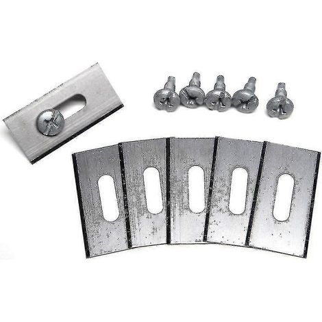 Lot de 30 lames de tondeuse Husqvarna à double tranchant en acier inoxydable (1/5)